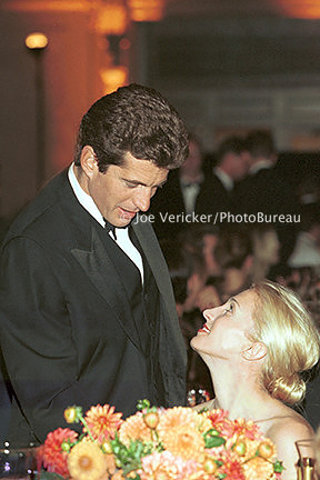 JFK Jr. and Carolyn Besette Kennedy October 1998 © Joe Vericker PhotoBureau